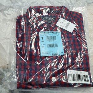 SLIM FLEX WASHED SHIRT IN PLAID